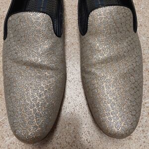 Silver/Gold Dress Shoes by Georgio Brutini sz11, $20 GLENN HEIGHTS TX PPU R SHIP